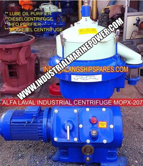 Alfa laval oil purifier undergo through rigorous testing processes for ascertaining that they meet all quality control and regulatory standards without failure. Reconditioned Alfa Laval oil purifier, Centrifugal ...