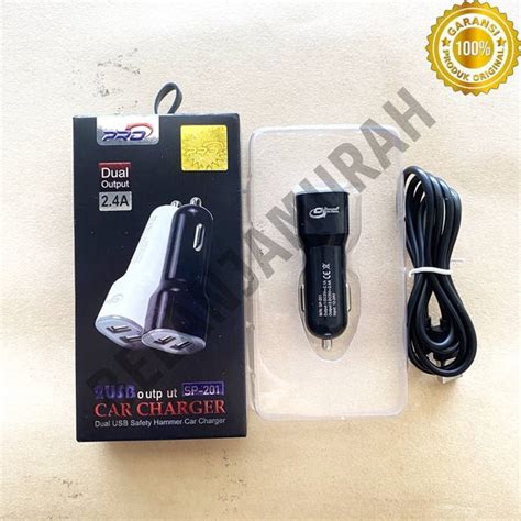 Jual Kepala Charger Mobil Quick Fast Charge Fast Car Charger Colokan