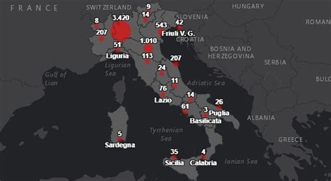 La mappa del coronavirus in italia e nel mondo. Coronavirus, 366 vittime e 622 guariti. Crescono i casi: 7 ...