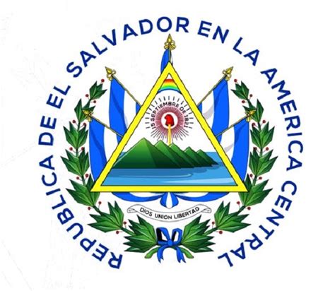 Le salvador 6, en forme longue la république du salvador (en espagnol : Escudo de El Salvador - República de El Salvador