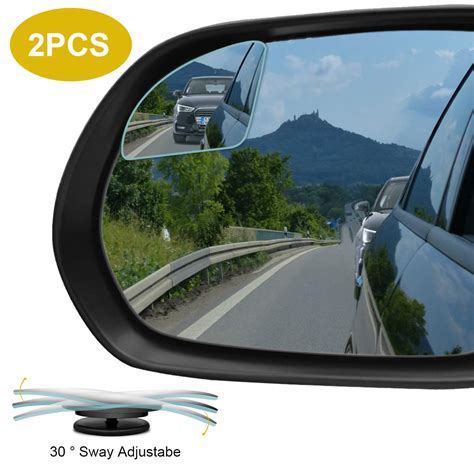 Buy Pomfw Blind Spot Car Mirror Rearview Convex Side Mirrors For Cars Suv Truck Van Stick On 3m