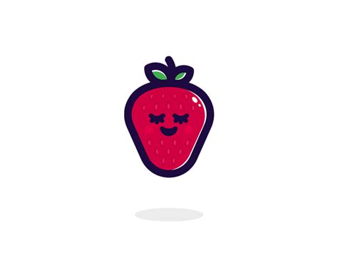 Strawberry Fruit By Gitson Media Creative Agency On Dribbble