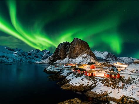 Aurora Boreal En Noruega