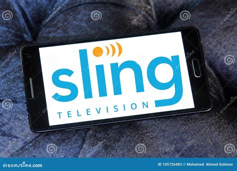 Sling Tv Logo Editorial Stock Photo Image Of American 105726483