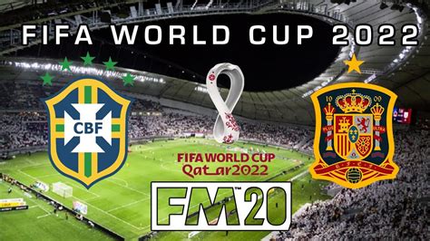 World Cup Qatar 2022 Simulation Football Manager Semi Final Brazil V