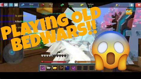 Playing Old Bedwars D Blockman Go Youtube