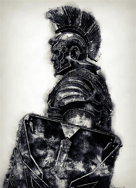 Portrait Of A Roman Legionary 32 By Am Fineartprints In 2021