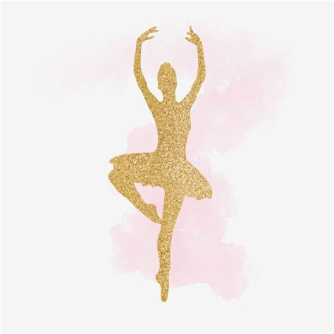 Ballet Dancer Png Transparent Dancer Gold Ballet Ballet Gold Clipart