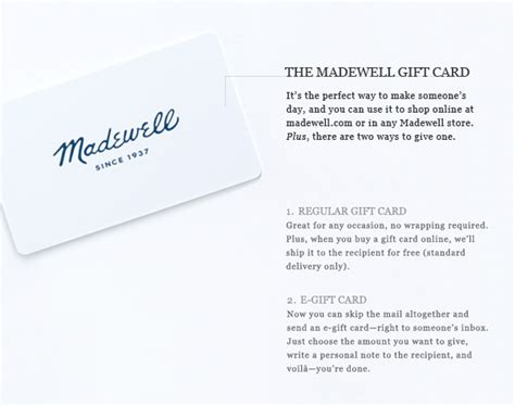 2 gift cards available on gift card granny. Madewell Gift Cards - Buy A Gift Card For Madewell Clothing & Accessories - Mad | Madewell gift ...