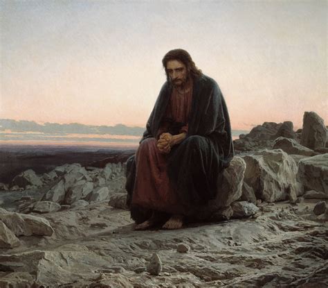 Jesus Tempted In The Wilderness Living A Christian Life