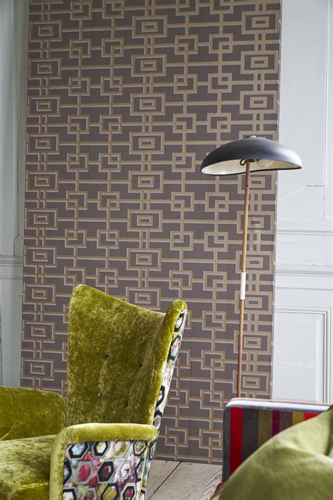 Designers Guild | Rheinsberg cocoa wallpaper | Designers guild, Design, Classic interior