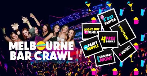 Melbourne Bar Crawl The 1 Saturday Night Out My Goodness Cbd Melbourne March 4 To