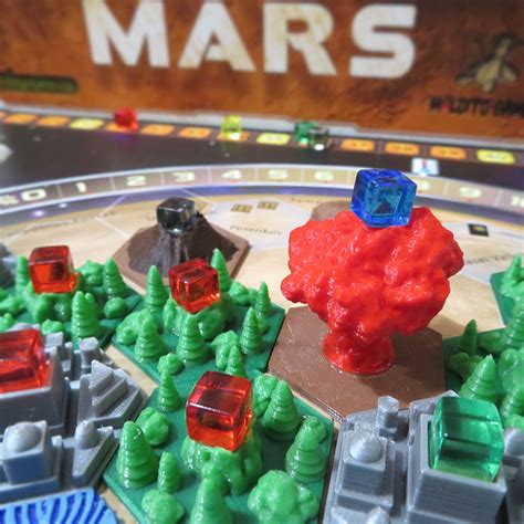 Terraforming Mars 3d Tiles Cheap High Quality Forest Greenery Tile