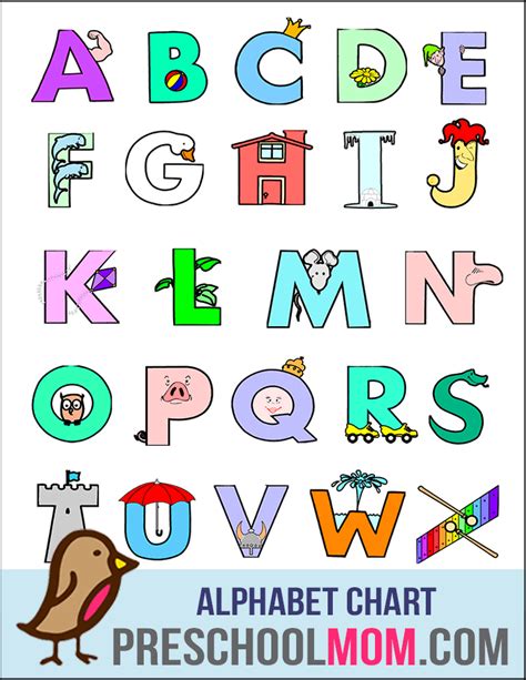 Preschool Printables Alphabet