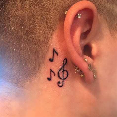 75 Lovely Music Note Tattoo Ideas For Those Who Is In Love With Music