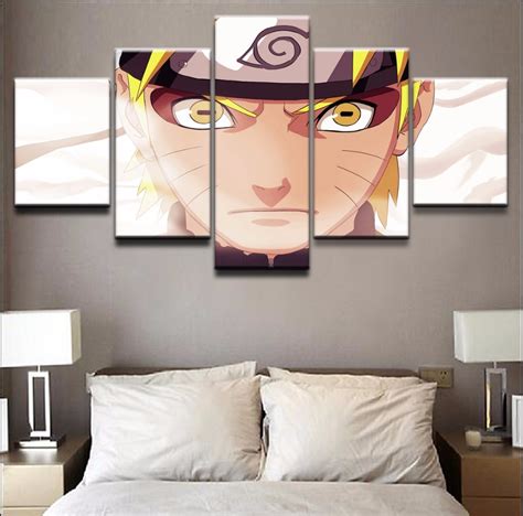 Canvas Printed Wall Art Painting Animation Posters 5 Panel Modern