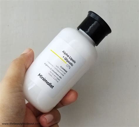 Minimalist Glycolic Acid Face Wash With ALA For Brightening Review