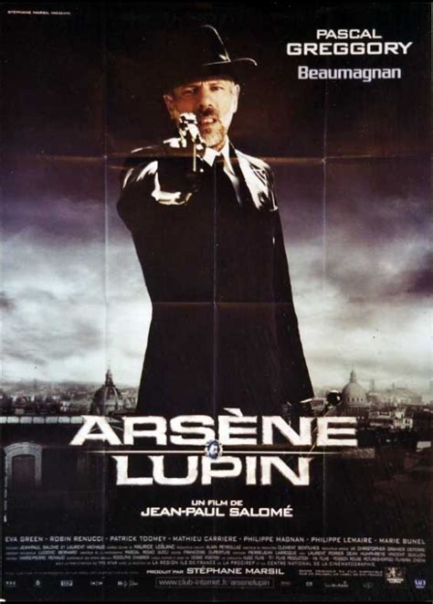 По мотивам серии детективов мориса леблана. affiche ARSENE LUPIN Jean Paul Salome - CINESUD affiches ...