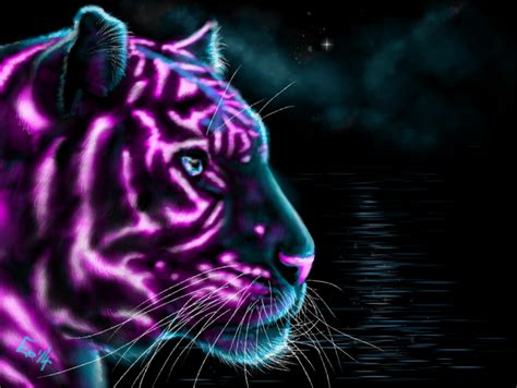 Free Download Cool Neon Tigers Quotes 900x676 For Your Desktop