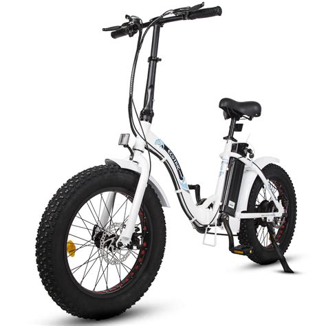 Ecotric E Ride Electric Bike Compact Foldable 20 500w 36v Ebike Fat