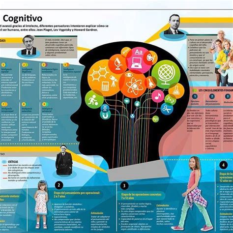 Una Interesante Infografía Sobre Las Etapas Del Desarrollo Cognitivo Que Nos Ayudará A Enfocar