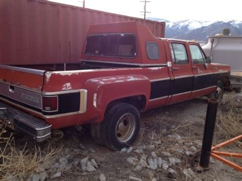 Sell Used 1979 Chevrolet Crew Cab Dually Pick Up Silverado 3500 In