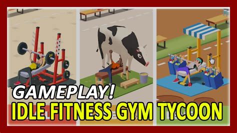 Idle Fitness Gym Tycoon Gameplay Walkthrough Android Youtube
