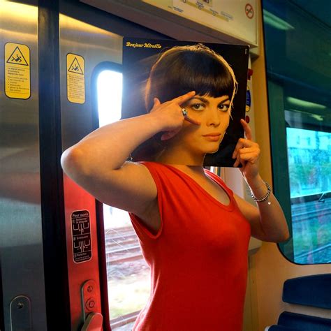 Mireille Mathieu In A Train Guitguit Flickr