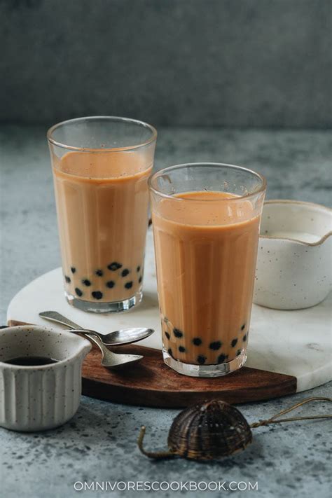 How To Make Bubble Tea Boba Tea 珍珠奶茶 Omnivores Cookbook