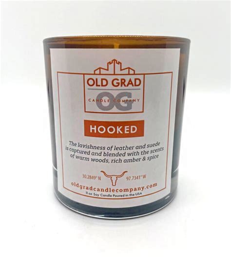 Hooked 11 Oz Old Grad Candle Company
