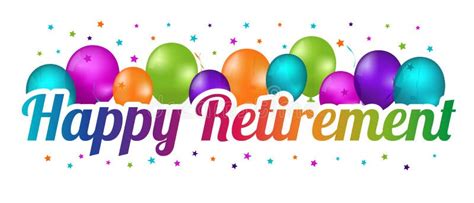 Happy Retirement Banner Stock Illustrations 1505 Happy Retirement