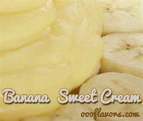banana sweet cream ooo diy vapor supply