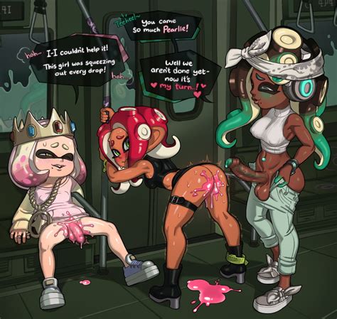 Octoling Marina And Pearl Splatoon And More Drawn By Hard
