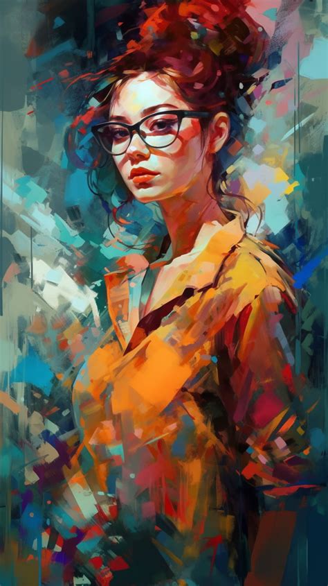 Digital Painting Digital Drawing Art Painting Abstract Portrait