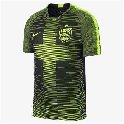 Our england football football shirts and kits come officially licensed and in a variety of styles. Nike England 2018/19 Pre-Match Football Shirt - Volt / Black / Volt | Equipment | Football shirt ...