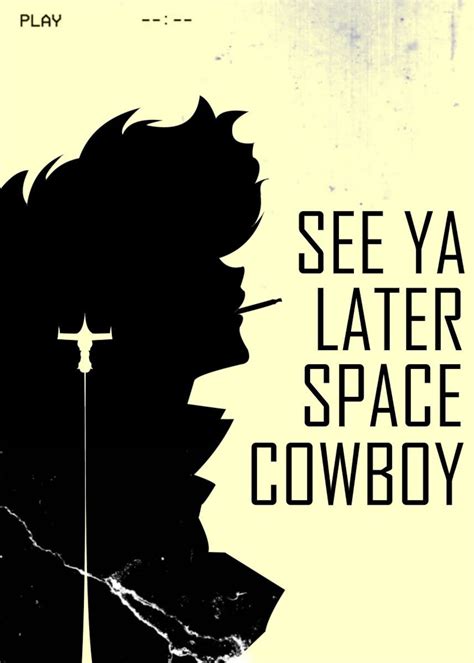 Cowboy Bebop Poster Etsy