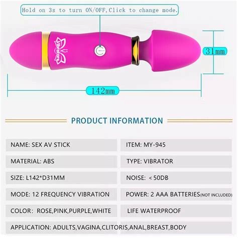 Speed Vibrator Bullet G Spot Dildo Clit Full Body Massage Women Sex Toys Gift EBay
