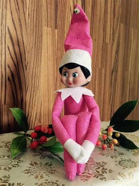 Elf On The Shelf Plush Toy Christmas Pink Girl Elf Only 1 Piece New