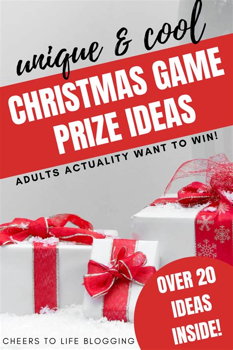 Fun And Festive Christmas Game Prizes For Adults