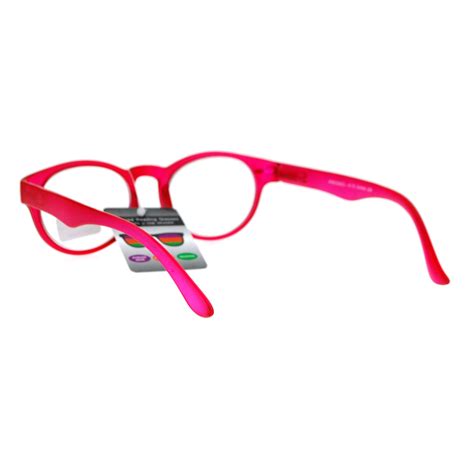 Sa106 Oval Horn Rim Multi 3 Focus Progressive Reading Glasses Ebay