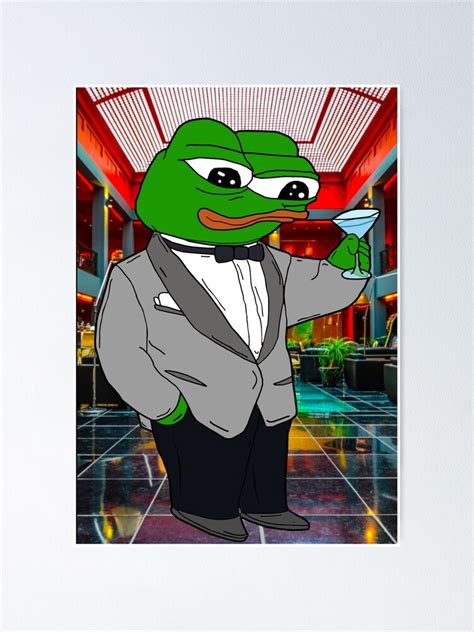 Fancy Pepe Apu Tuxedo With Glass Of Liquor Poster For Sale By Slav