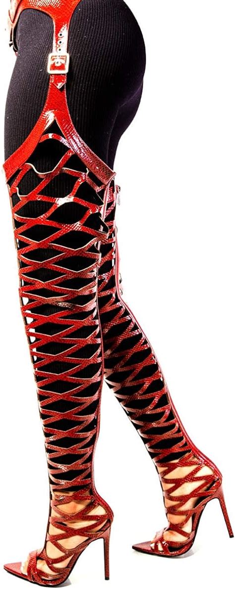 Cape Robbin Train Thigh High Over The Knee Chap Boots Stiletto Heel Fashion Dress Boots For