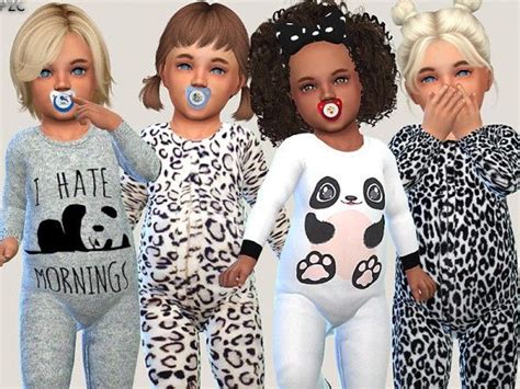 The Sims Resource Onesie Collection And Little Bear