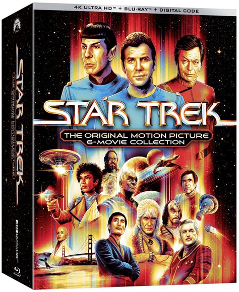 Star Trek The Original Motion Picture 6 Movie Collection Media Play News