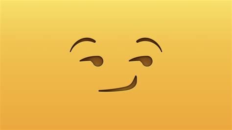 Smirk Emoji Desktop And Phone Background By