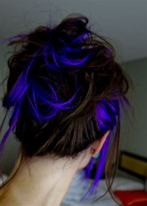 In fact, blue hair dye may not even show up in very dark hair. Sizzling Streaks - 35 Beautifully Bold Hair Colors to ...
