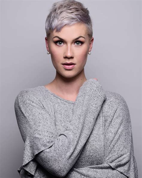 Stunning Silver Pixie Hair Styles Cute Cuts Hair Cuts