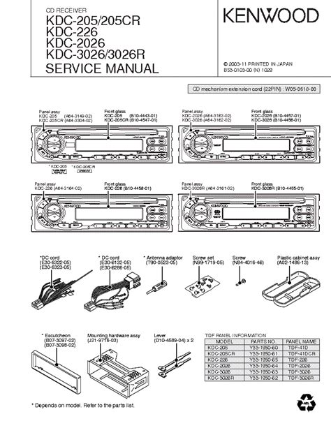 Stop wasting time on figuring on your own how the device works. Kenwood Kdc-mp238 Wiring Diagram