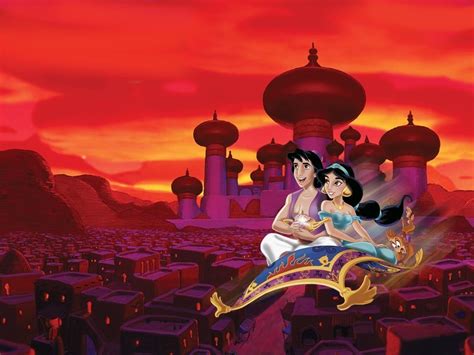 Aladdin And Jasmine Disney Wallpaper 2827293 Fanpop