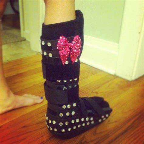 Erika Alvarez Broken Foot Boots Broken Ankle